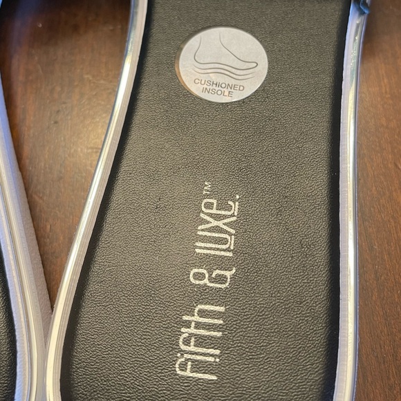 NWOT Fifth & Luxe Women's Strappy Sandals - Open Toe - Picture 6 of 8